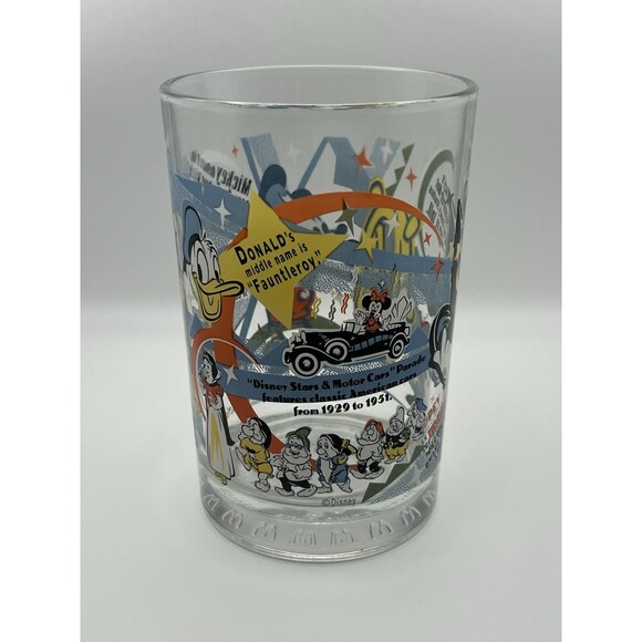 Vintage‎ McDonald’s Walt Disney World "100 Years of Magic" Glasses Set Of 3 - Picture 3 of 12